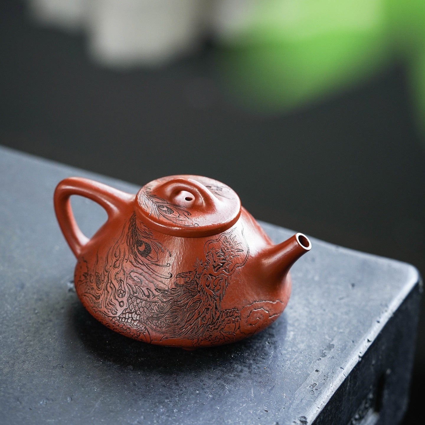 Long Feng Cheng Xiang 200cc - Yixing Handmade Teapot 江苏宜兴