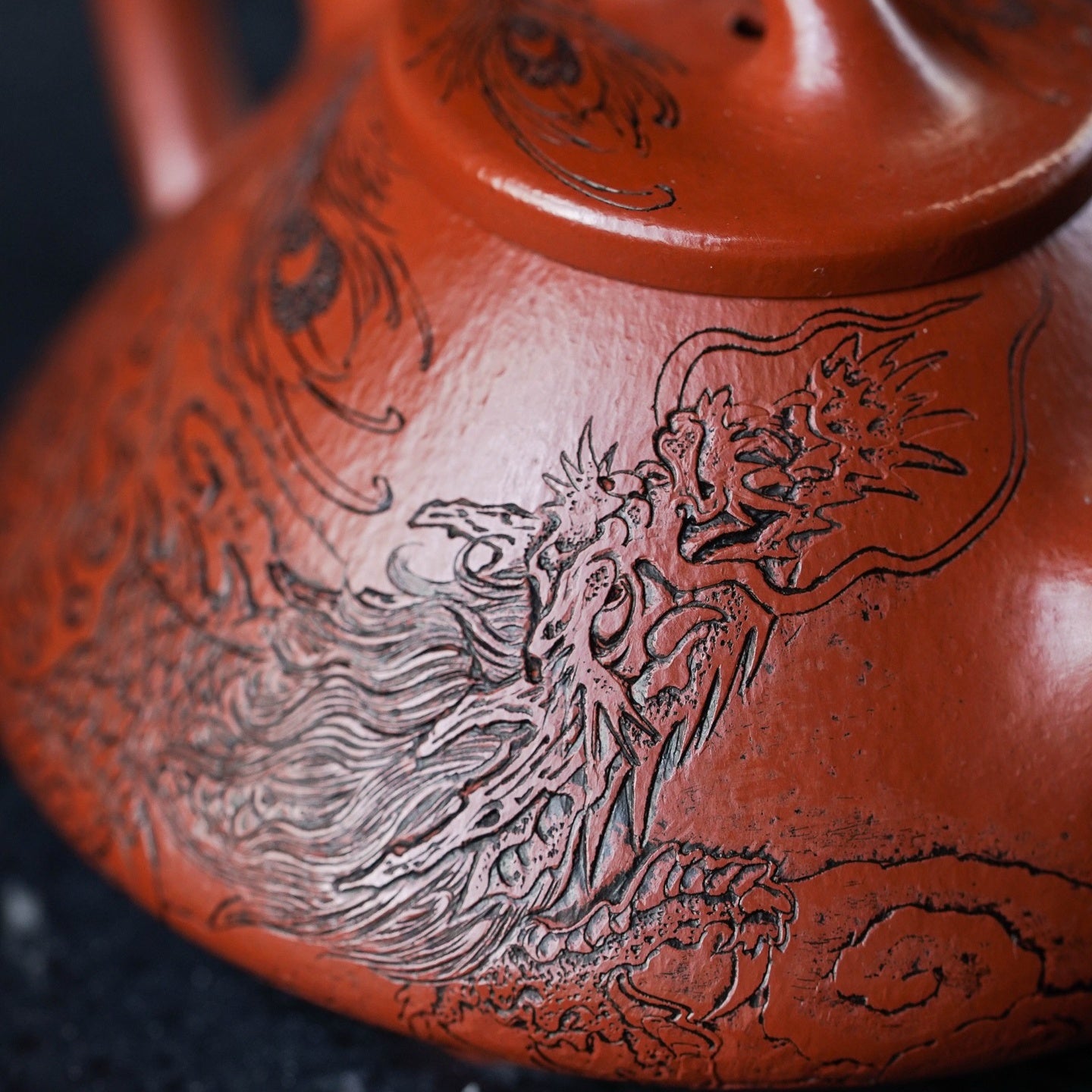 Long Feng Cheng Xiang 200cc - Yixing Handmade Teapot 江苏宜兴