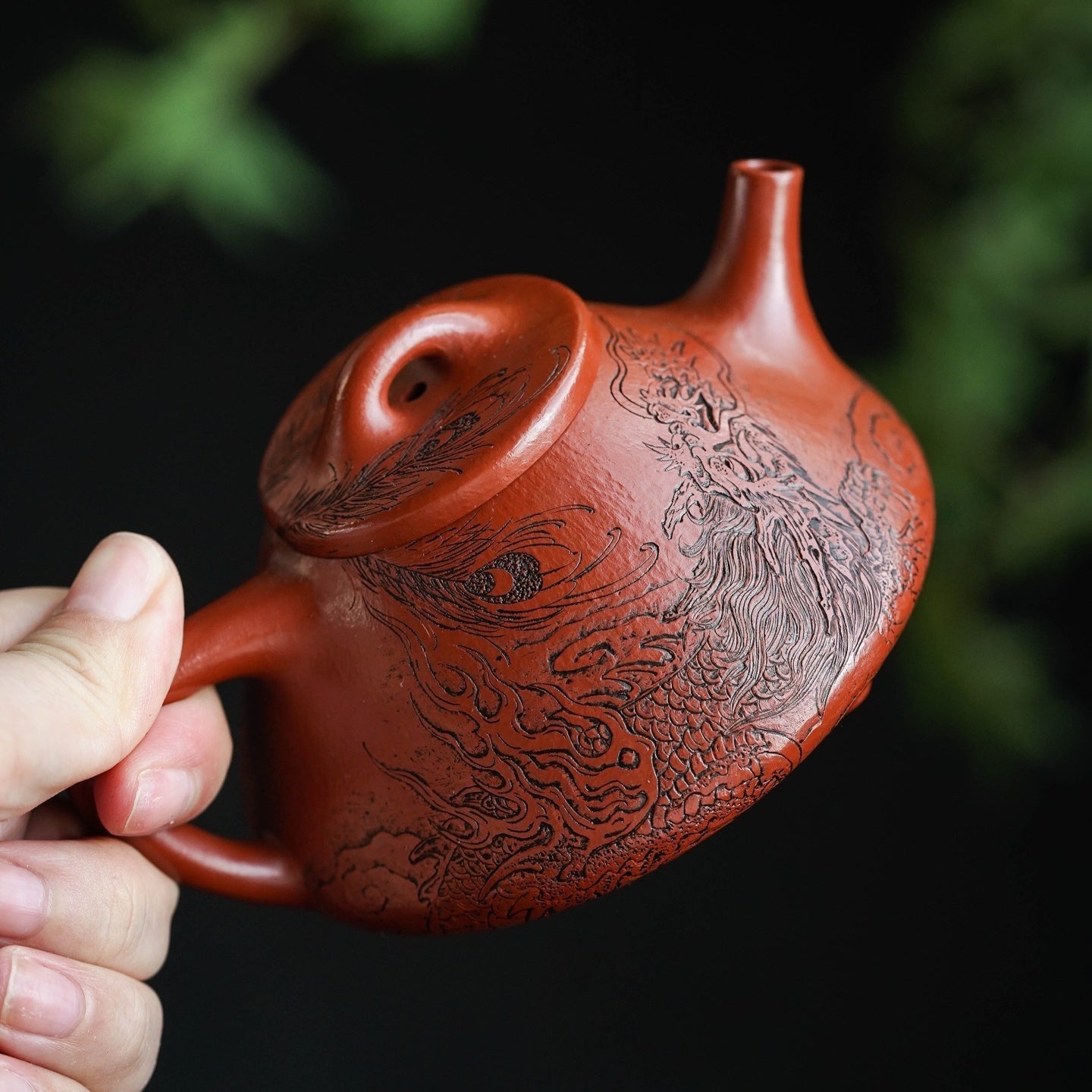 Long Feng Cheng Xiang 200cc - Yixing Handmade Teapot 江苏宜兴