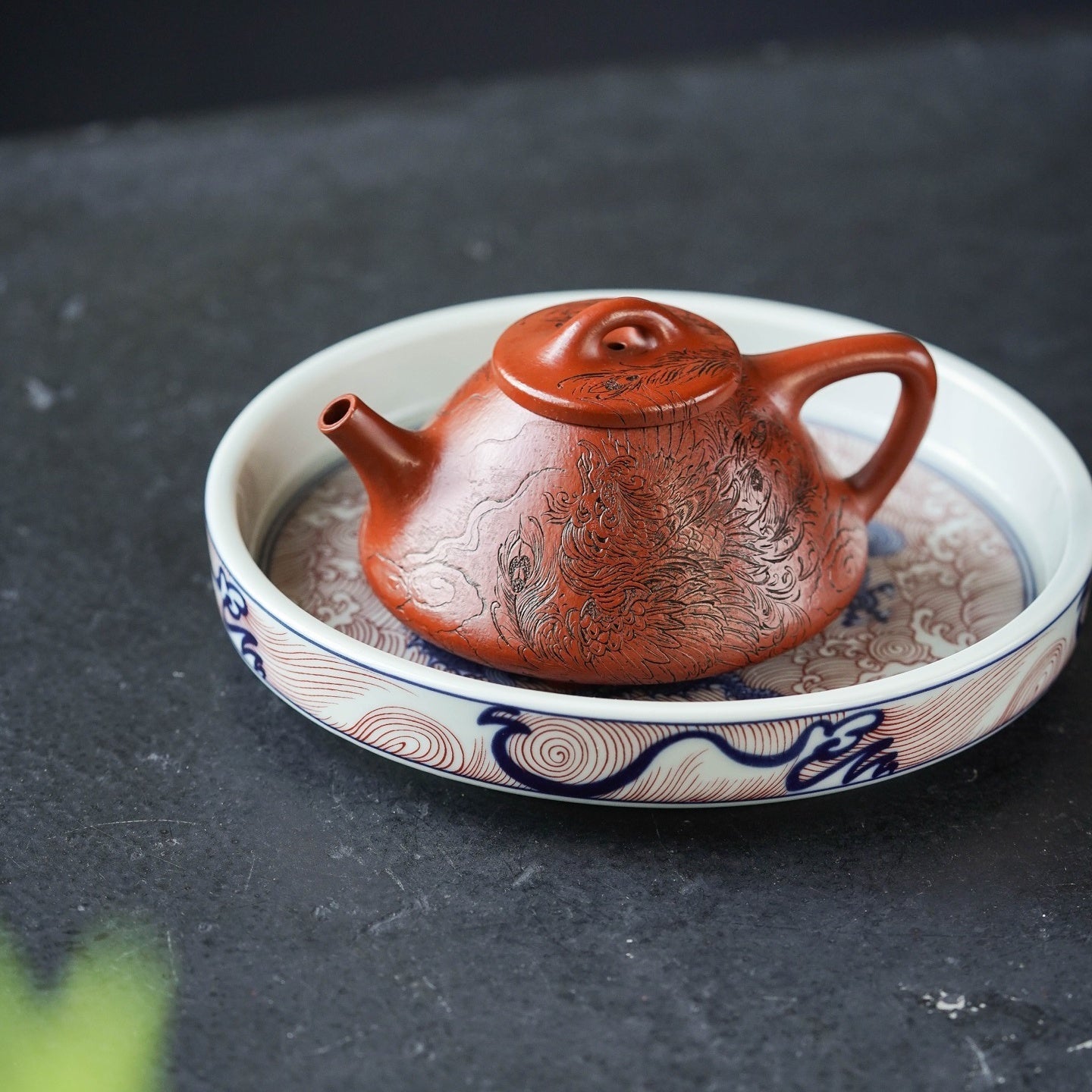Long Feng Cheng Xiang 200cc - Yixing Handmade Teapot 江苏宜兴