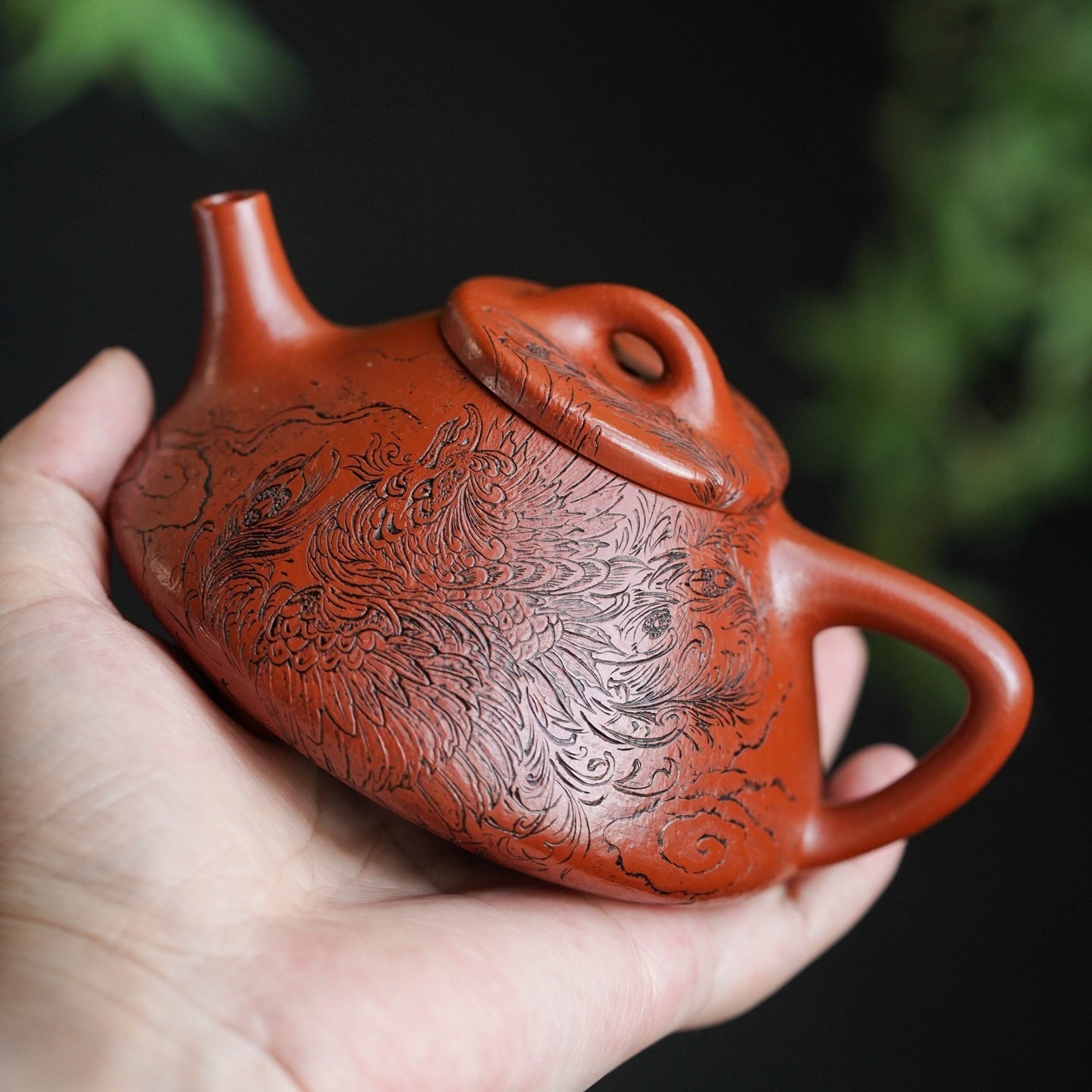 Long Feng Cheng Xiang 200cc - Yixing Handmade Teapot 江苏宜兴
