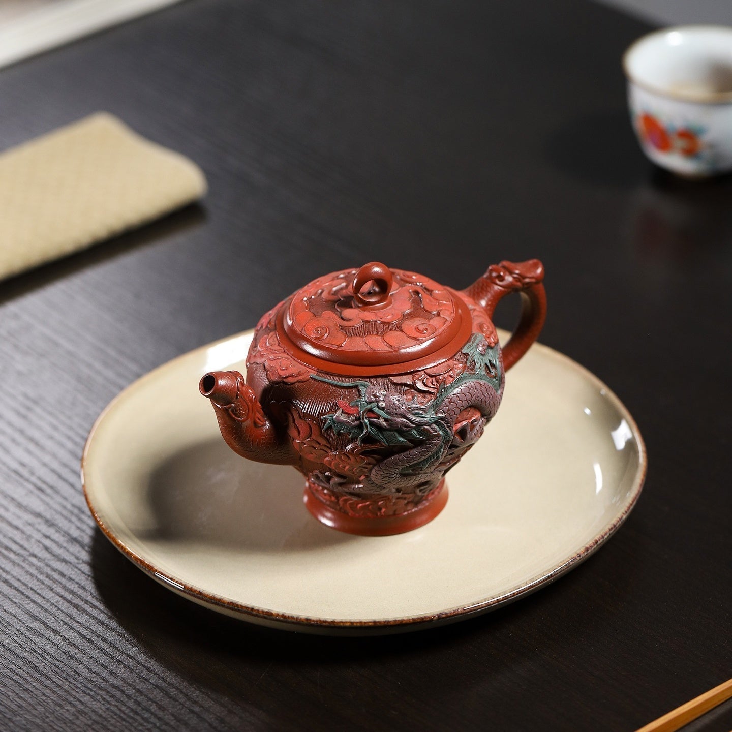 Long Feng Cheng Xiang 250cc - Yixing Handmade Teapot 江苏宜兴