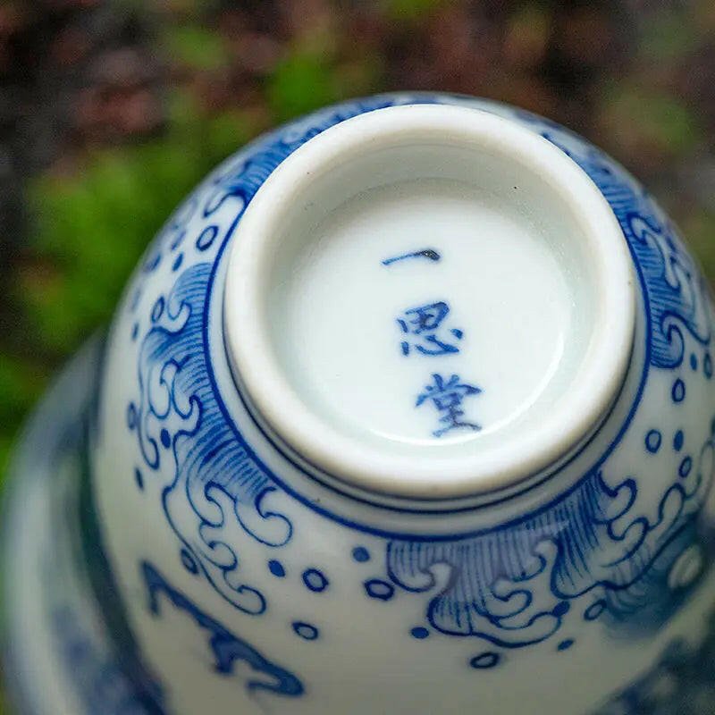 Long Feng Dui Bei - Jing De Zhen Porcelain Teacup - zycs_China - tea - teapot