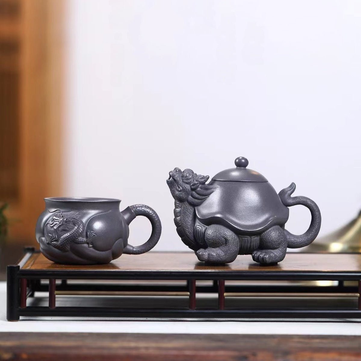 Long Gui 200cc - Yixing Handmade Teapot - zycs_China