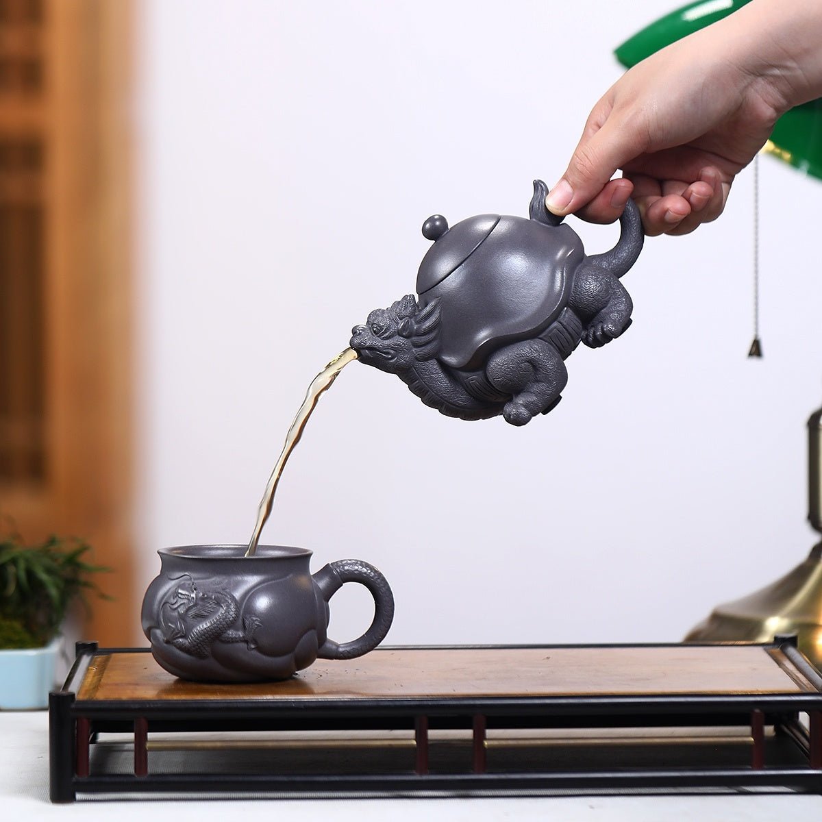 Long Gui 200cc - Yixing Handmade Teapot - zycs_China