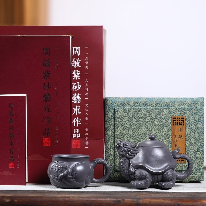 Long Gui 200cc - Yixing Handmade Teapot - zycs_China