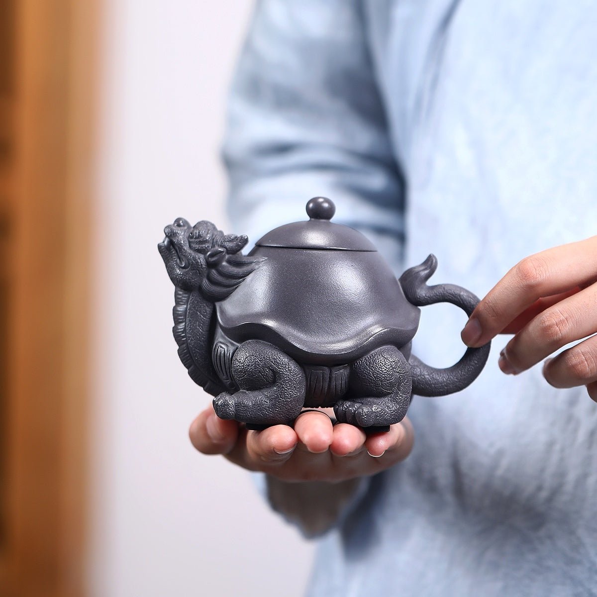 Long Gui 200cc - Yixing Handmade Teapot - zycs_China