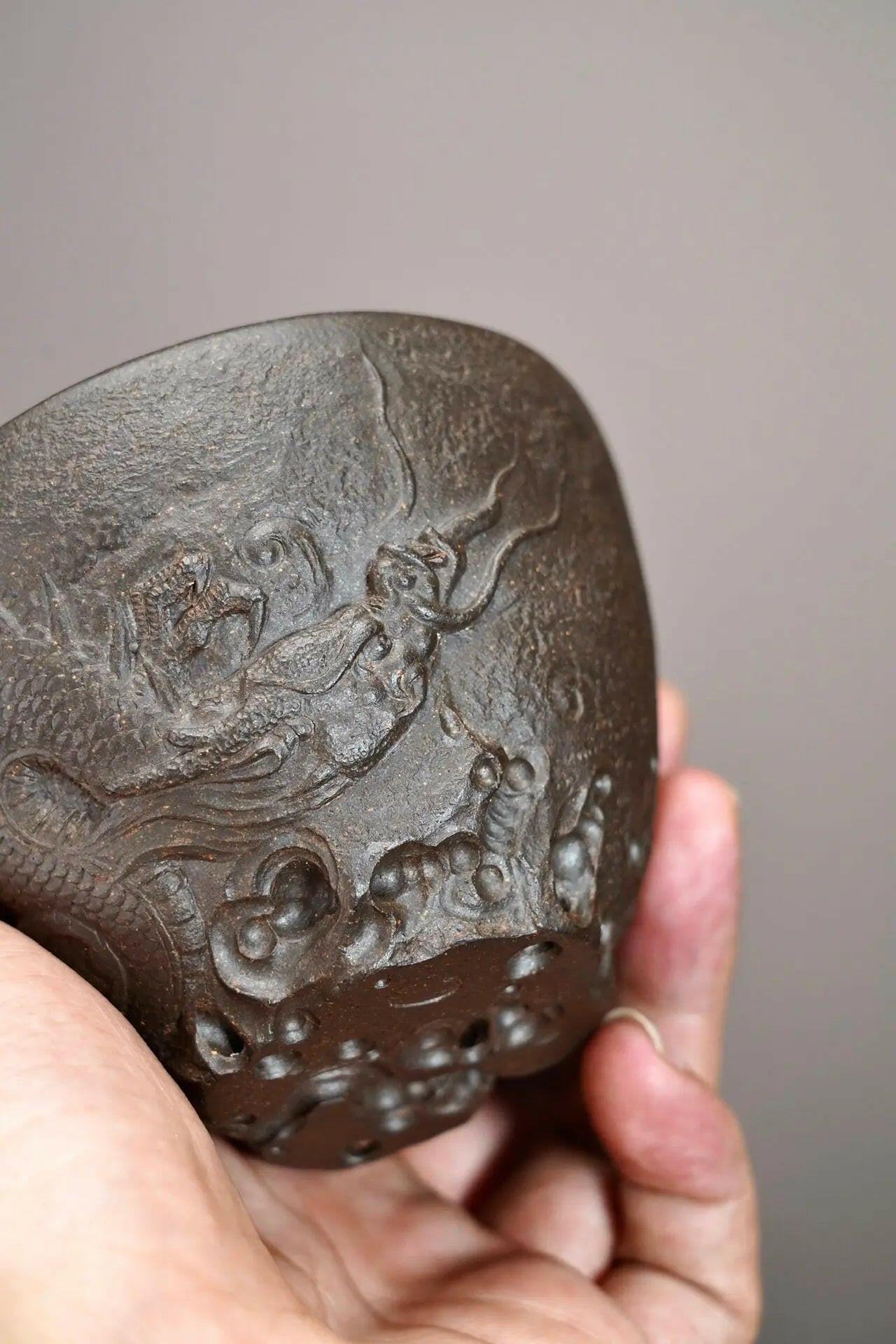 Long Nian Da Ji 210cc - Yixing Handmade Teacup - zycs_China