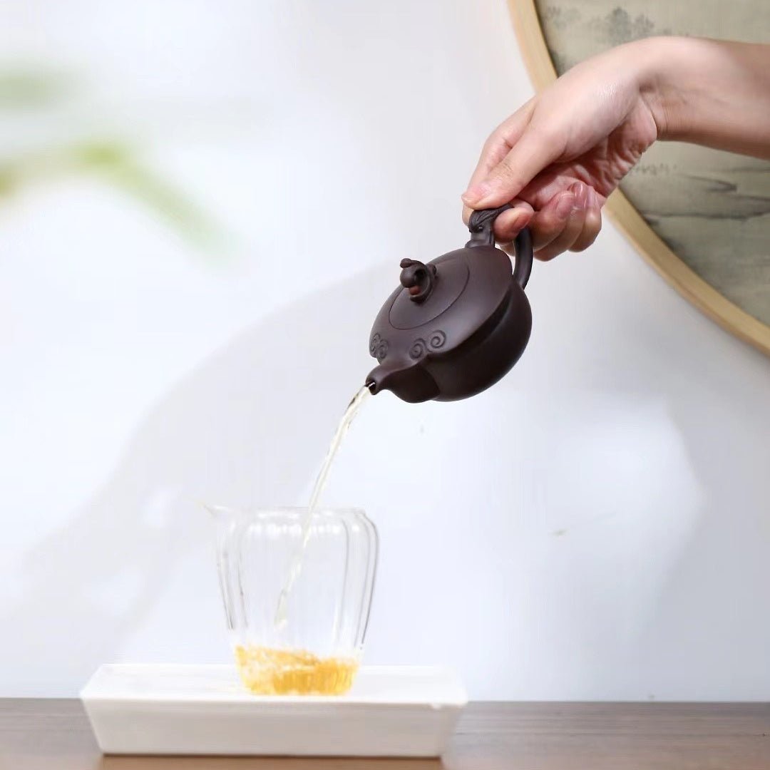 Long Quan 180cc - Yixing Handmade Teapot - zycs_China - tea - teapot