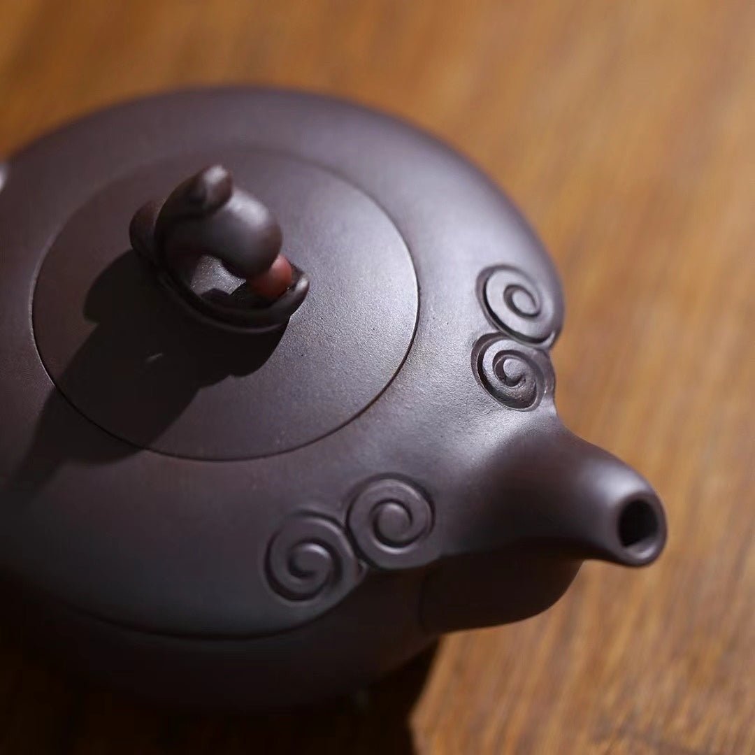 Long Quan 180cc - Yixing Handmade Teapot - zycs_China - tea - teapot