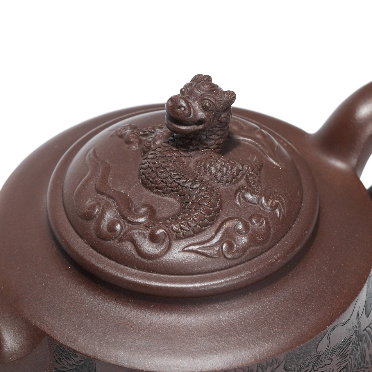Long Teng Si Hai 400cc - Yixing Handmade Teapot - zycs_China