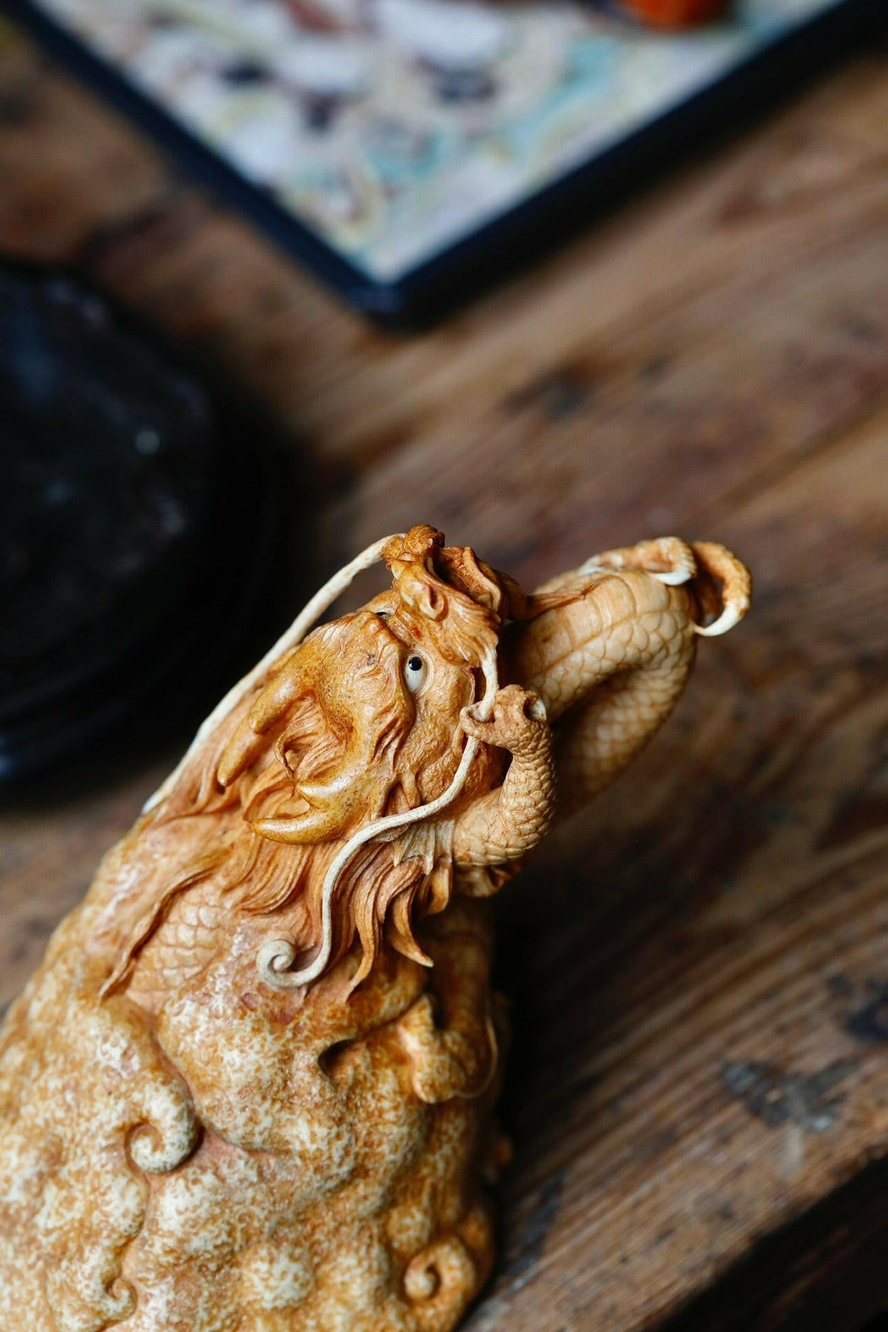 Long Xing Tian Xia Xiang Lu - Mammoth Sculpture - zycs_China