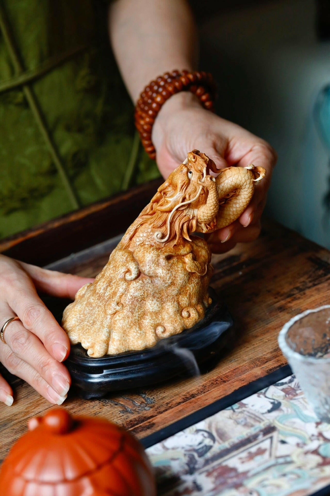 Long Xing Tian Xia Xiang Lu - Mammoth Sculpture - zycs_China