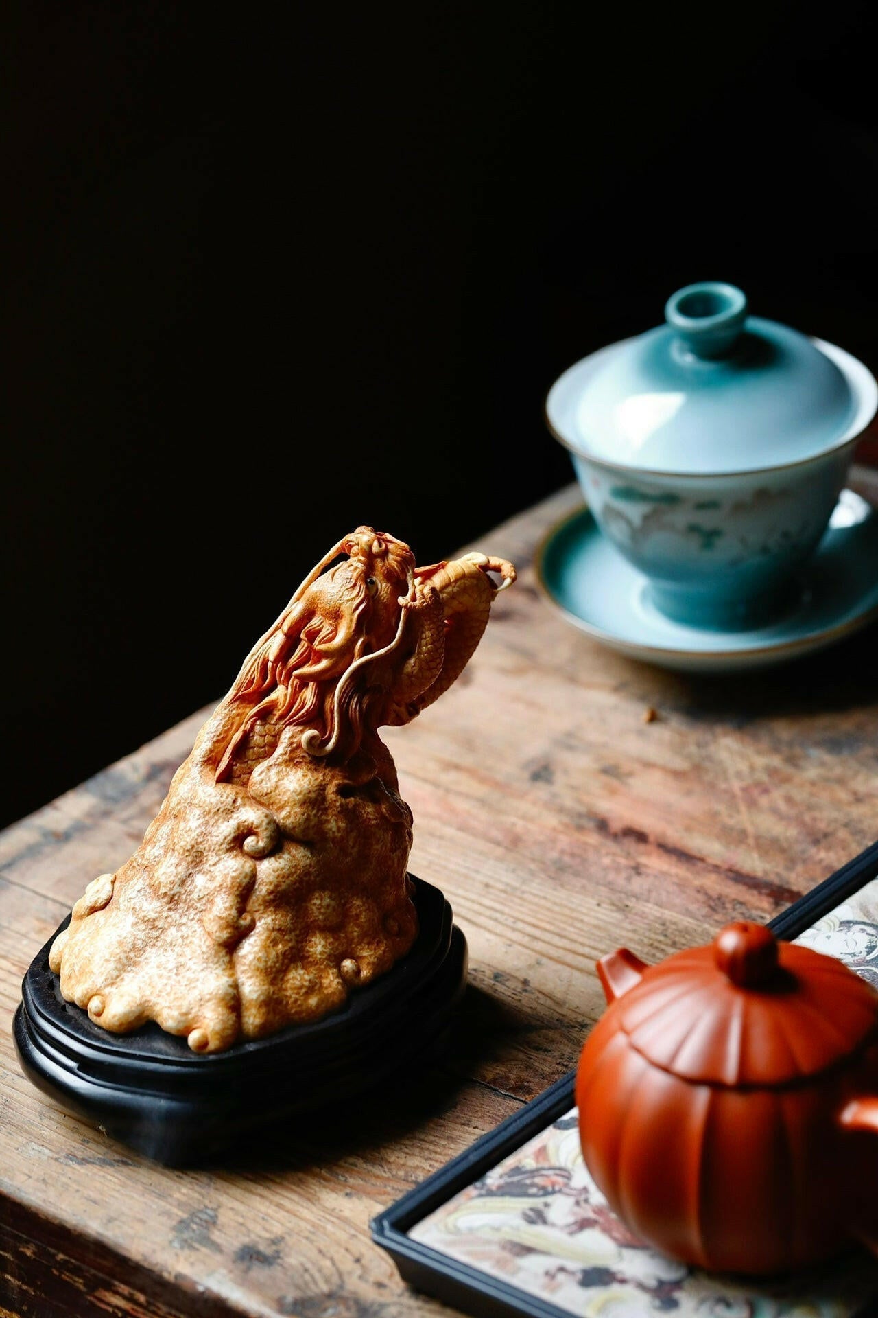 Long Xing Tian Xia Xiang Lu - Mammoth Sculpture - zycs_China