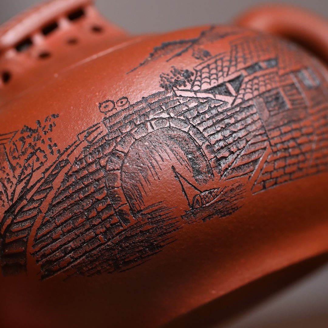 Long Yao Qing 210cc - Yixing Handmade Teapot - zycs_China