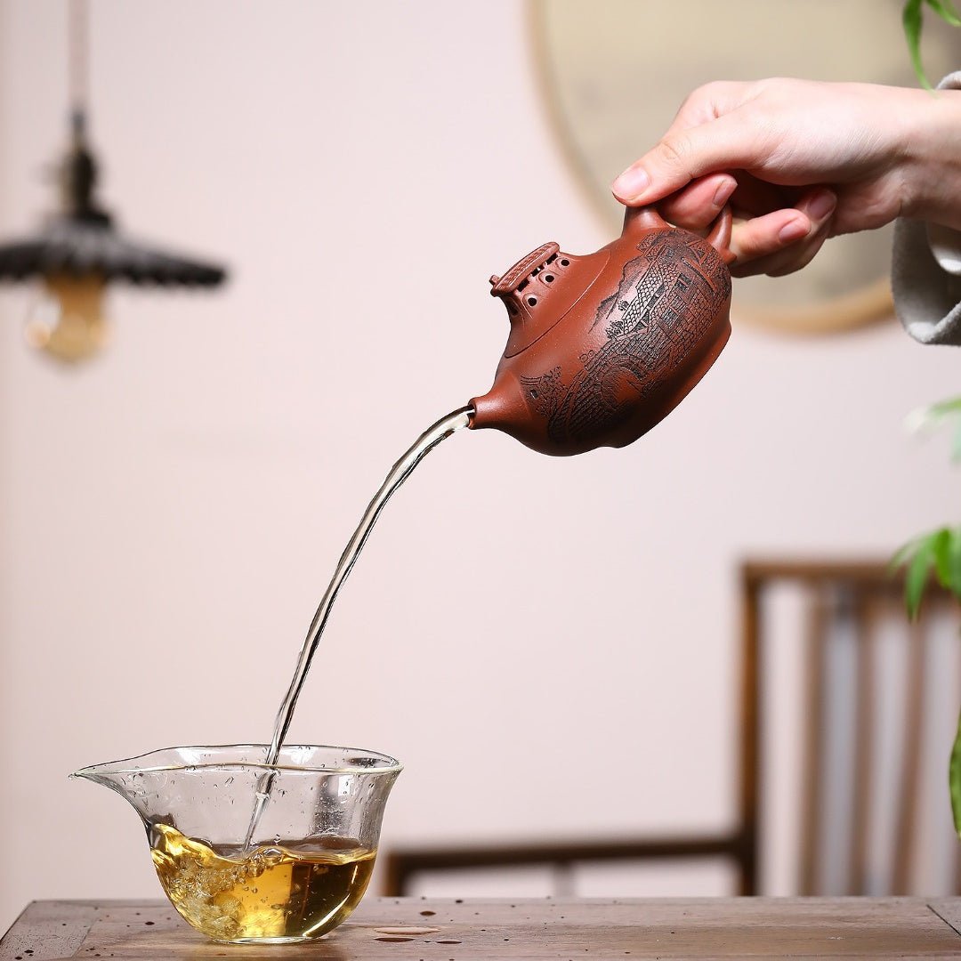 Long Yao Qing 210cc - Yixing Handmade Teapot - zycs_China