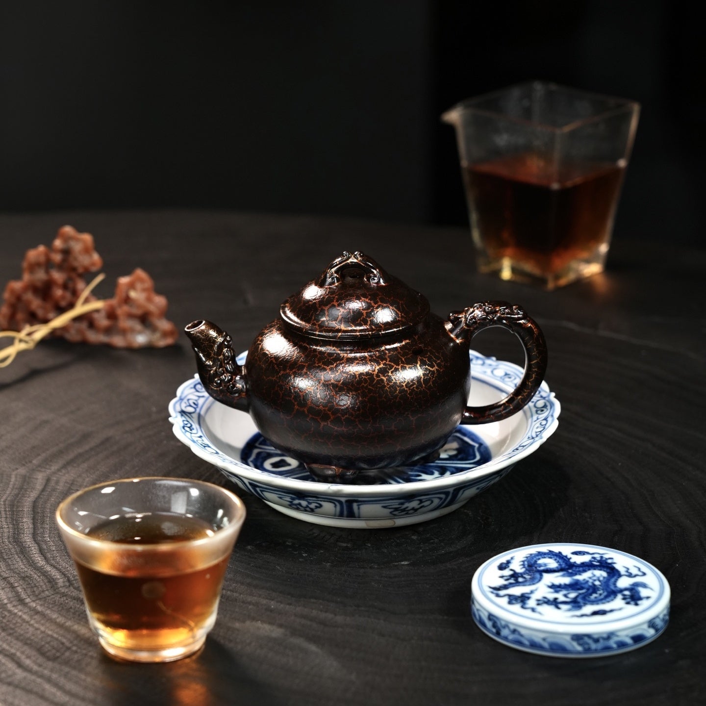 Long Yin 220cc - Yixing Handmade Teapot - zycs_China