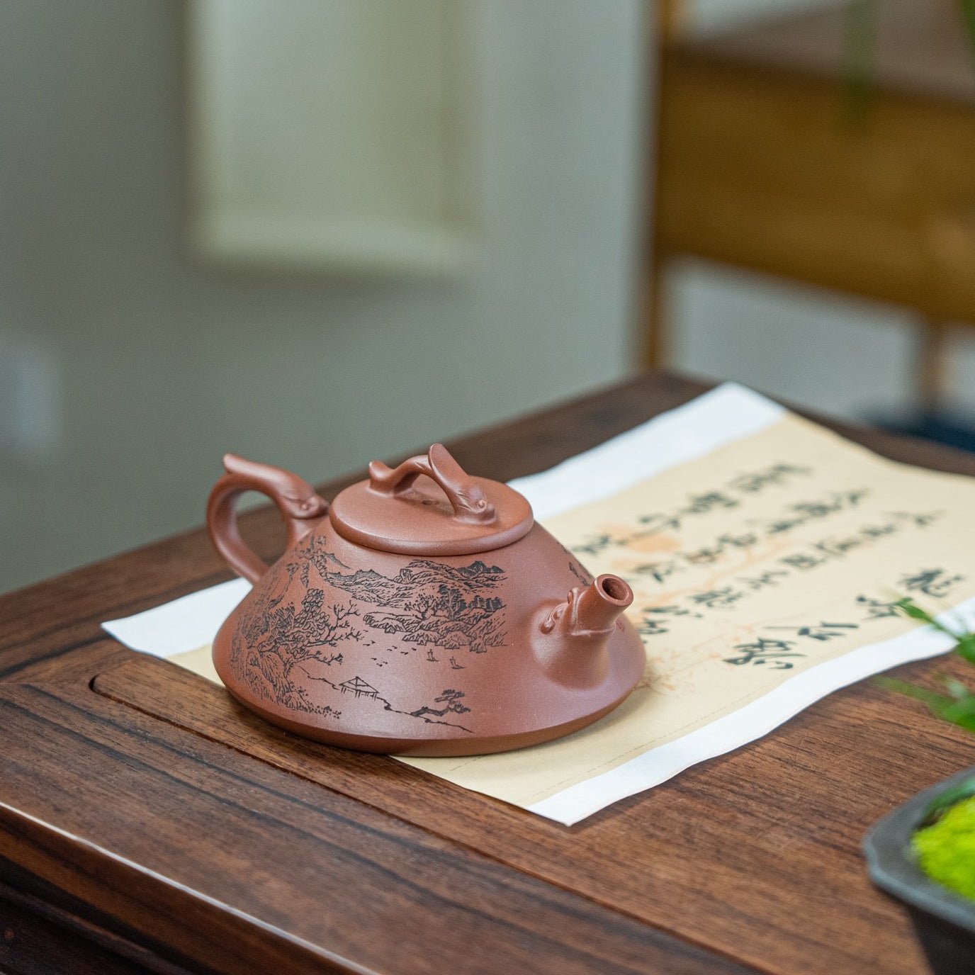 Long Yin Shi Piao 175cc - Yixing Handmade Teapot - zycs_China