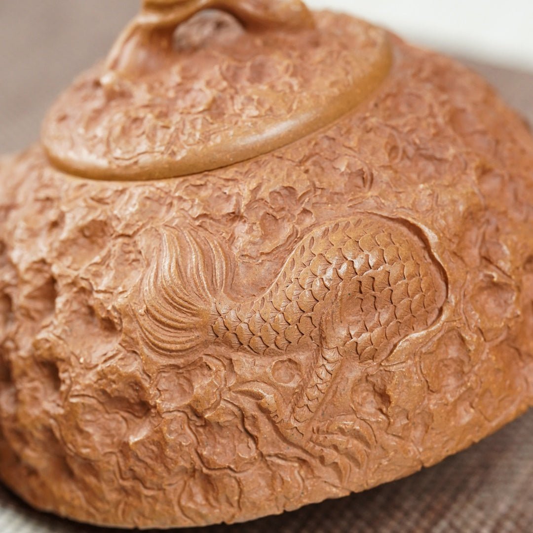 Long Yin Shi Piao 180cc - Yixing Handmade Teapot - zycs_China