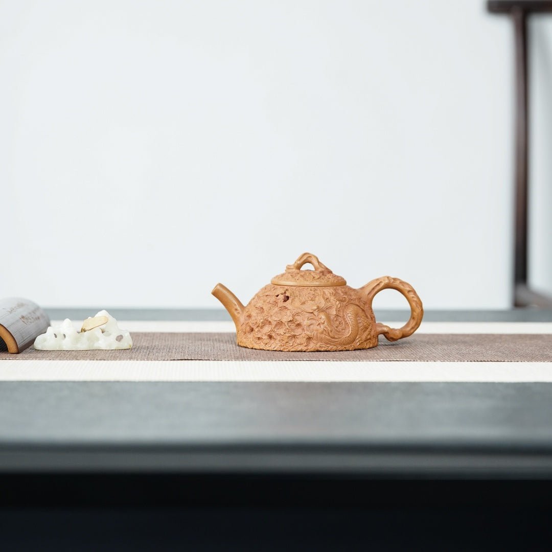 Long Yin Shi Piao 180cc - Yixing Handmade Teapot - zycs_China