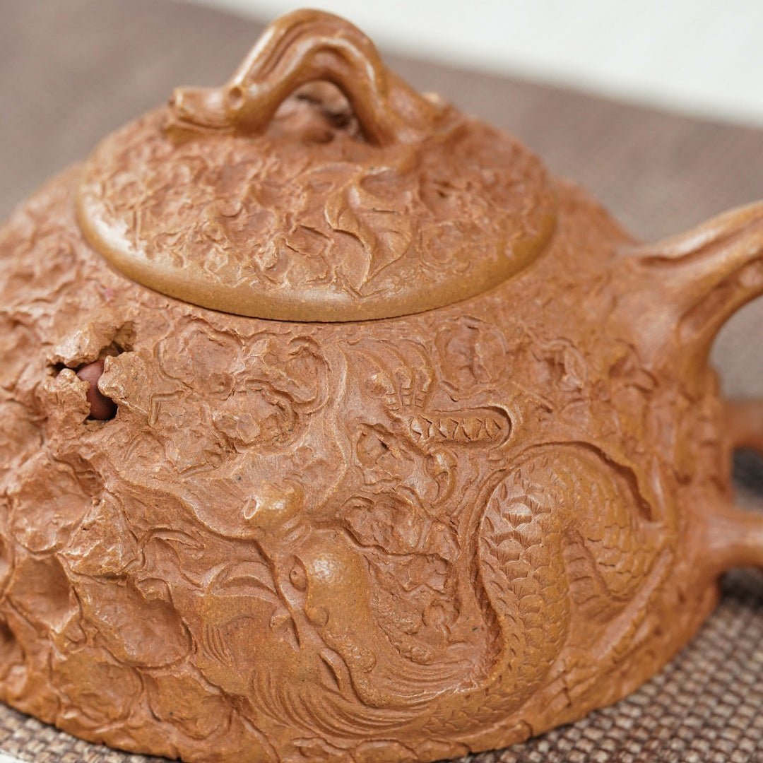 Long Yin Shi Piao 180cc - Yixing Handmade Teapot - zycs_China