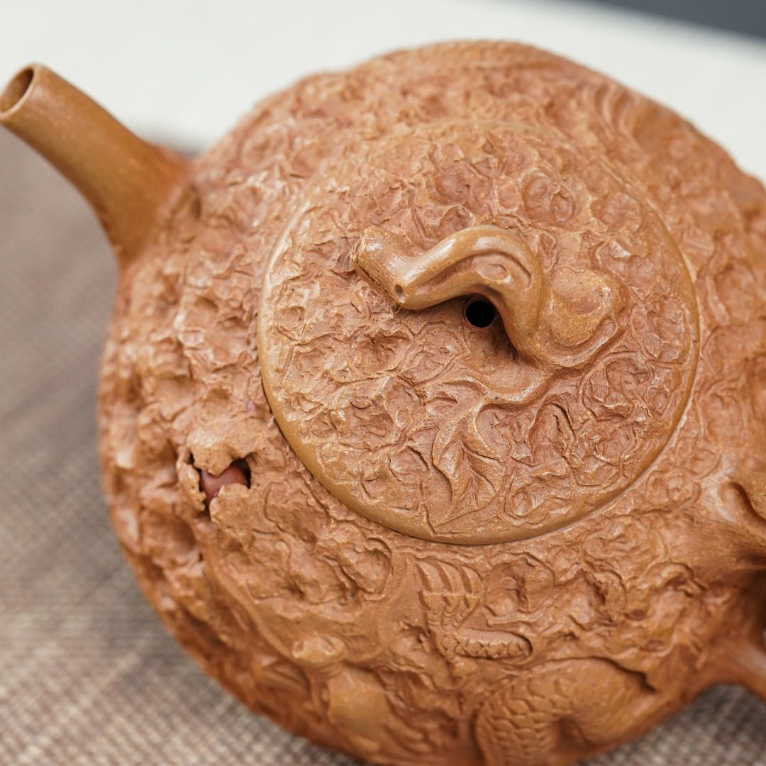 Long Yin Shi Piao 180cc - Yixing Handmade Teapot - zycs_China