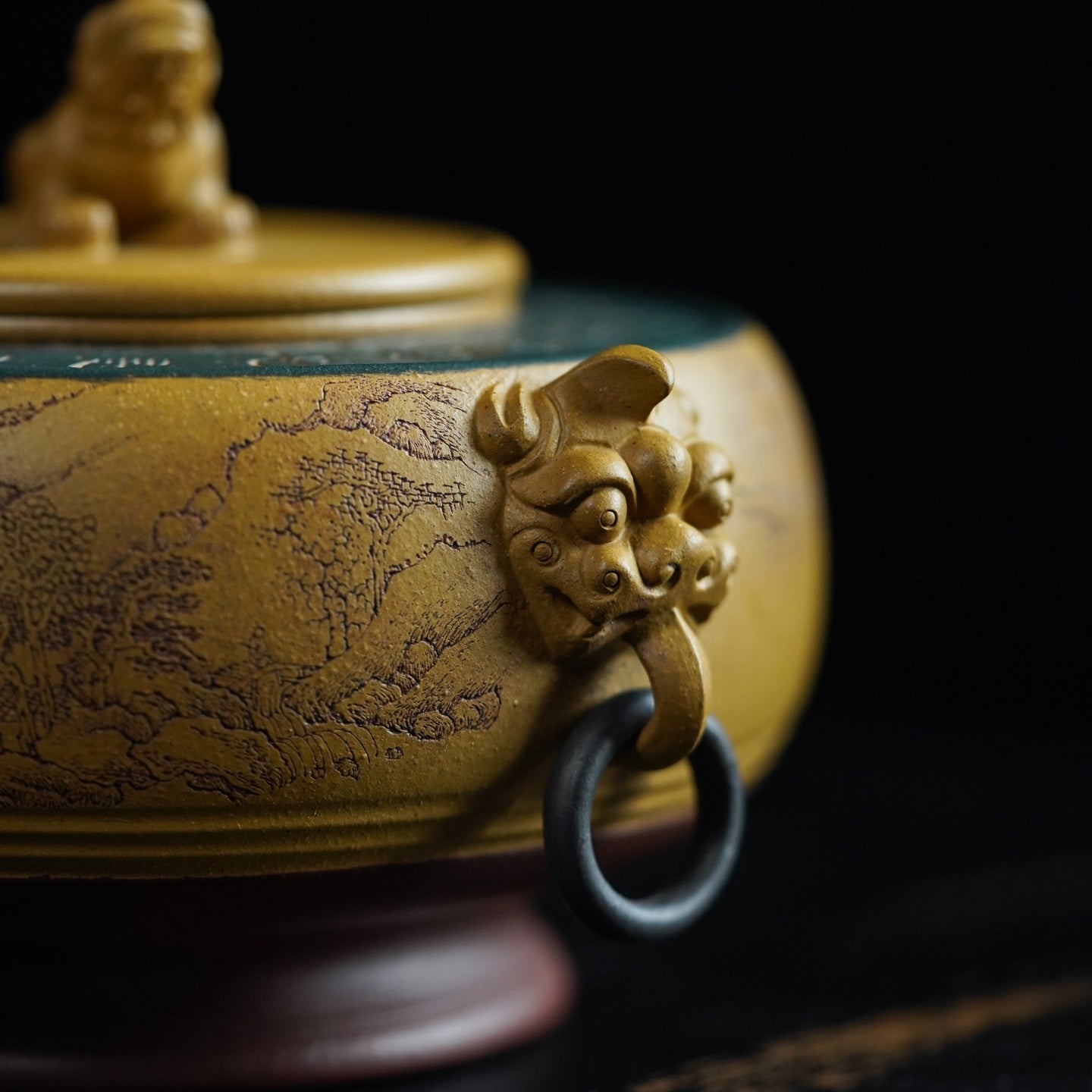 Long Yin - Yixing Handmade Zisha Teacan - zycs_China