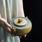 Long Yin - Yixing Handmade Zisha Teacan - zycs_China