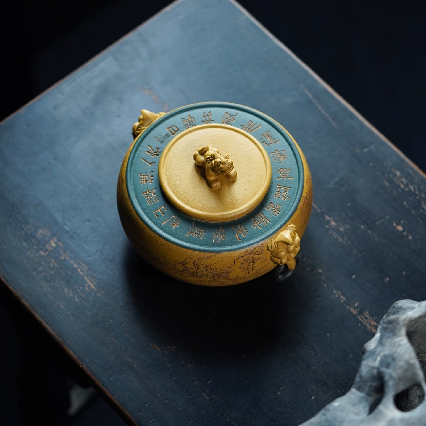 Long Yin - Yixing Handmade Zisha Teacan - zycs_China