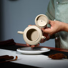 Long Yun Fang Gu 220cc - Yixing Handmade Teapot - zycs_China