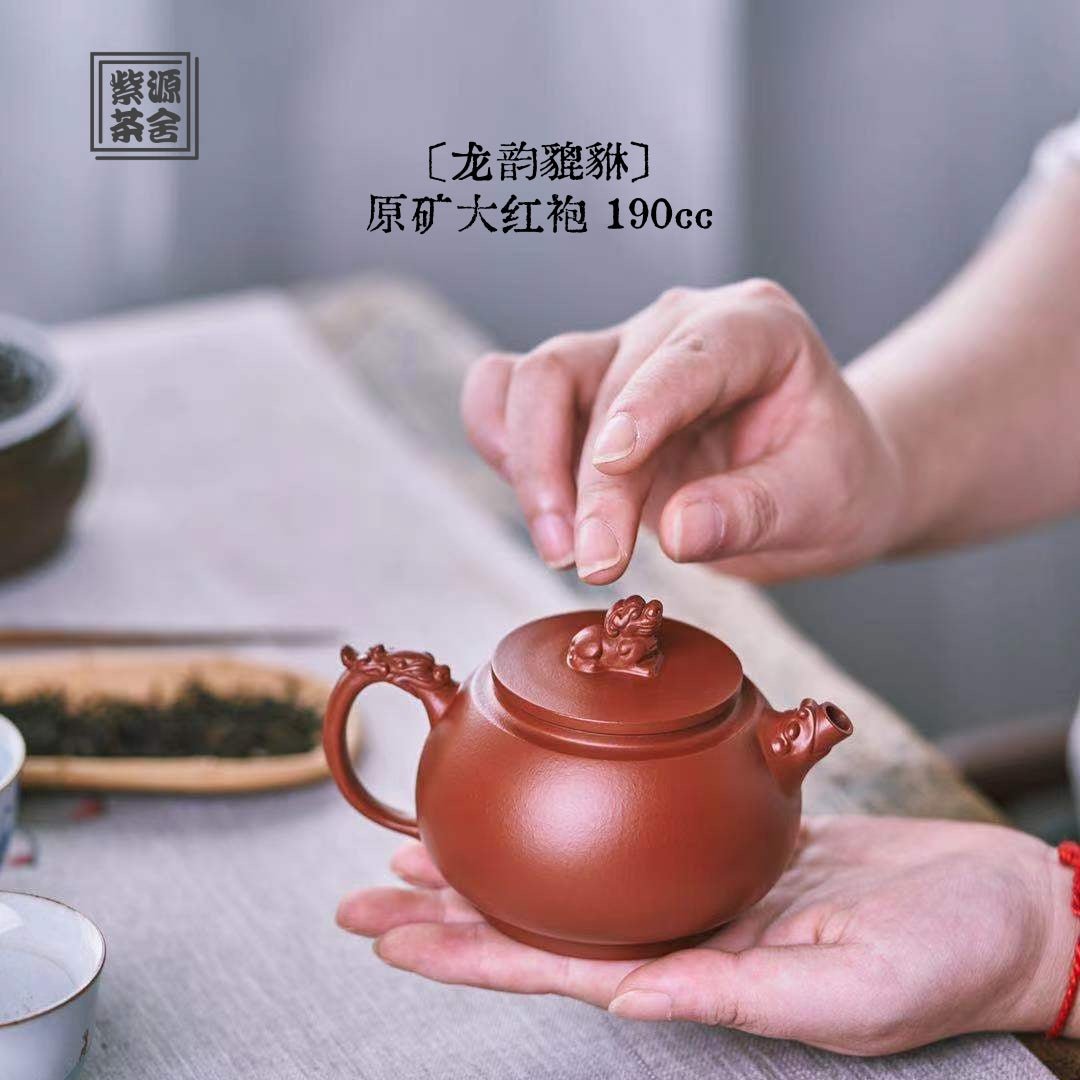 Long Yun Pi Xiu 190cc - Yixing Handmade Teapot - zycs_China