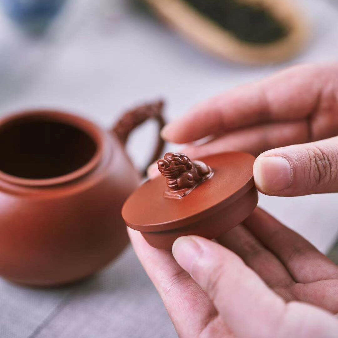 Long Yun Pi Xiu 190cc - Yixing Handmade Teapot - zycs_China