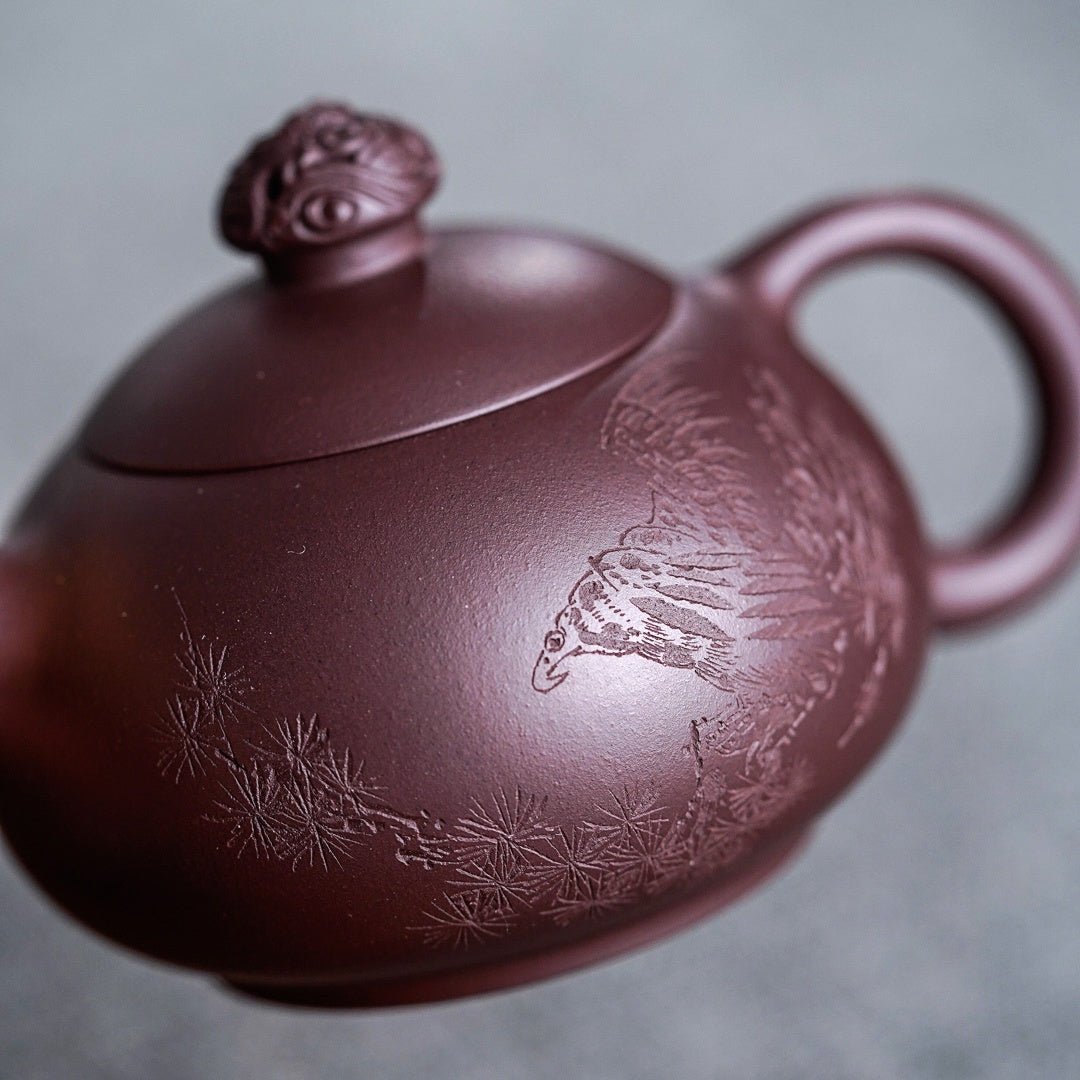 Long Zhu 180cc - Yixing Handmade Teapot - zycs_China