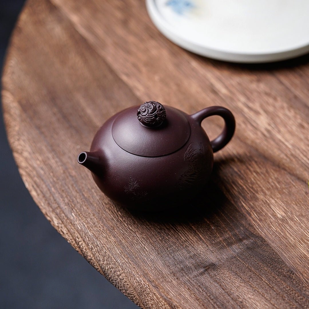 Long Zhu 180cc - Yixing Handmade Teapot - zycs_China