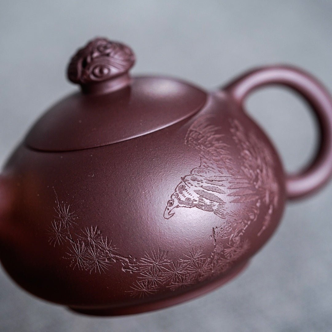 Long Zhu 180cc - Yixing Handmade Teapot - zycs_China - tea - teapot