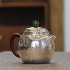 Long Zhu 200cc - Handmade silver pot - zycs_China - tea - teapot