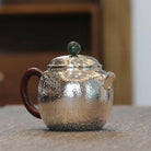 Long Zhu 200cc - Handmade silver pot - zycs_China - tea - teapot