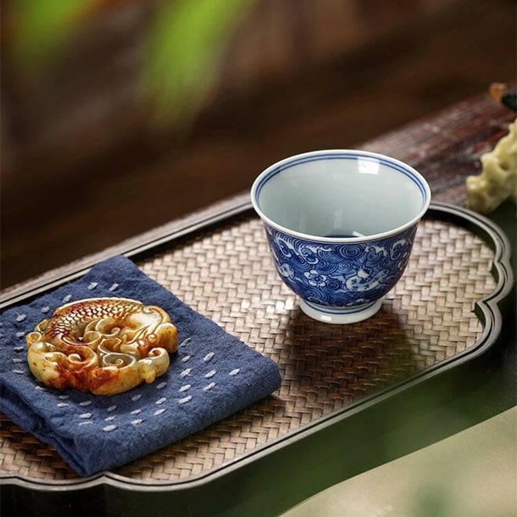 Lu Lu Lian Sheng - Jing De Zhen Porcelain Teacup - zycs_China