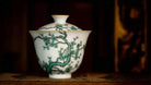Lv Mei Hua - Jing De Zhen Porcelain Gaiwan - zycs_China - tea - teapot