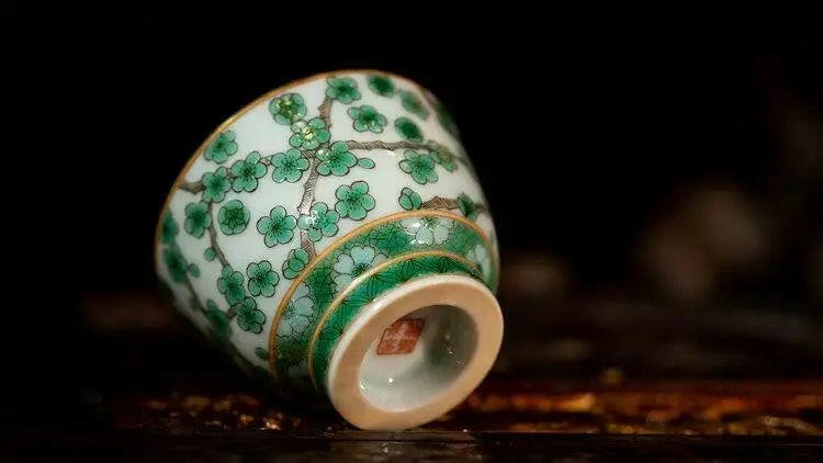 Lv Mei - Jing De Zhen Porcelain Teacup - zycs_China - tea - teapot