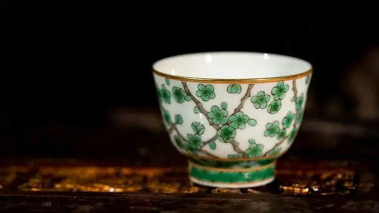 Lv Mei - Jing De Zhen Porcelain Teacup - zycs_China - tea - teapot
