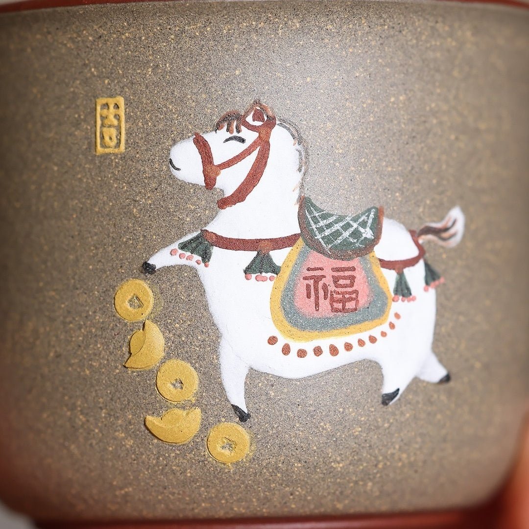 Ma Shang Lai Cai 100cc - Yixing Handmade Teapot - zycs_China - tea - teapot