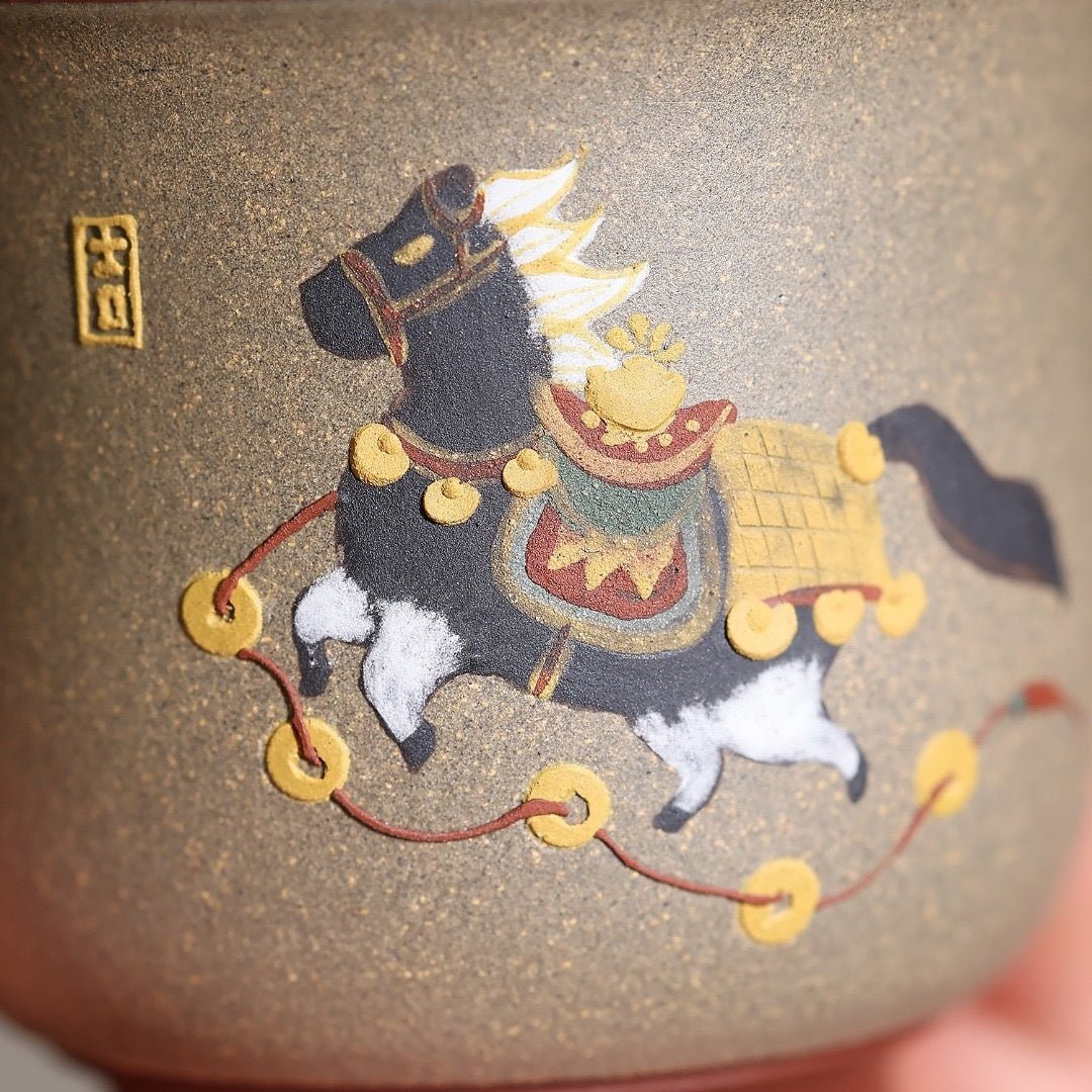 Ma Shang Lai Cai 100cc - Yixing Handmade Teapot - zycs_China - tea - teapot