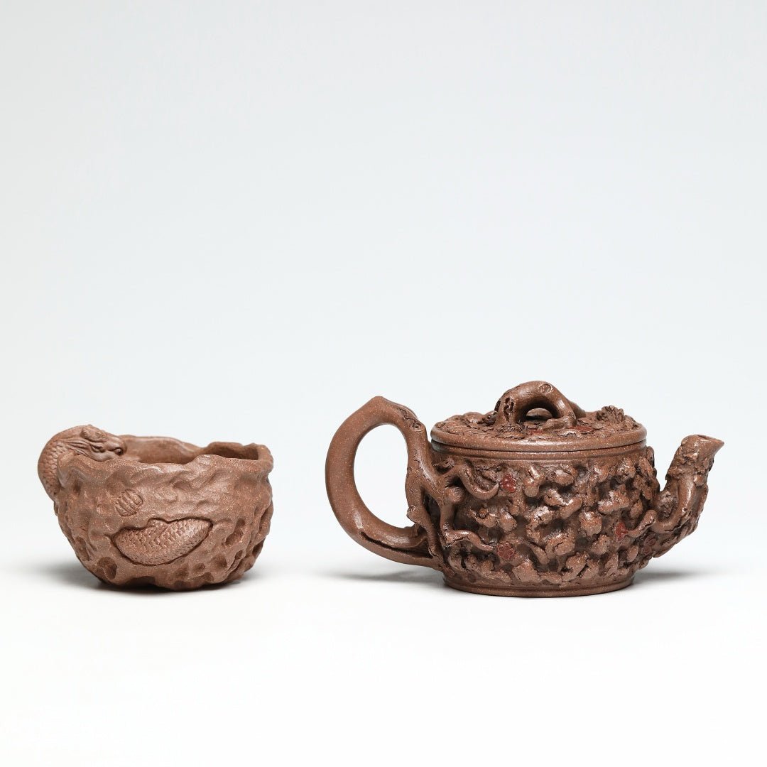 Mei Gu Ruo Xiang 250cc - Yixing Handmade Teapot - zycs_China