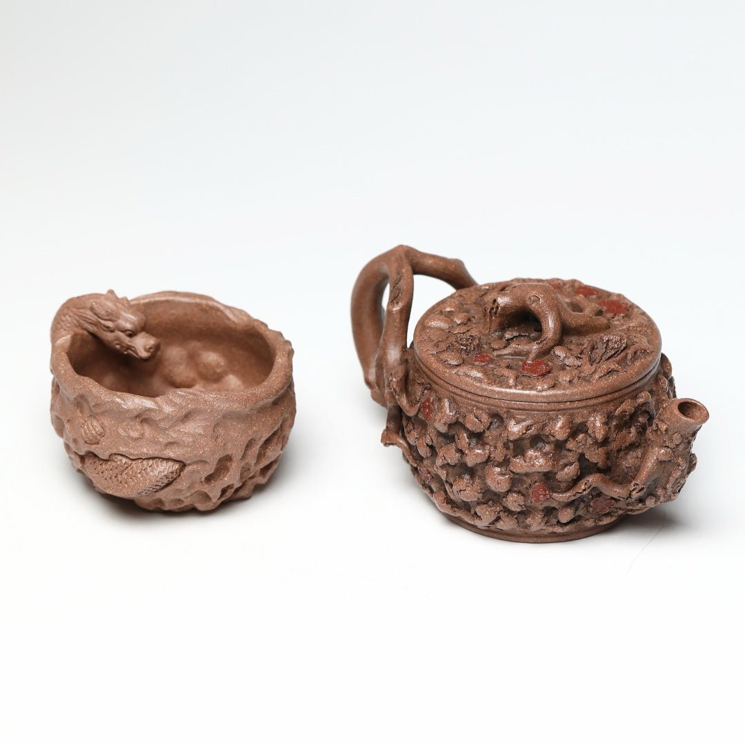 Mei Gu Ruo Xiang 250cc - Yixing Handmade Teapot - zycs_China