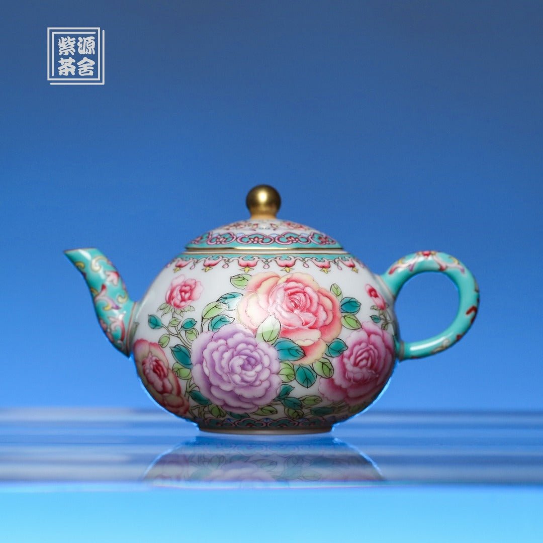 Mei Gui 130cc - Jing De Zhen Porcelain Teapot - zycs_China