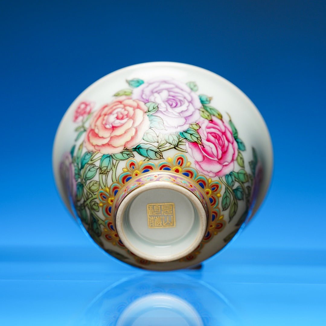 Mei Gui Hua 120cc - Jing De Zhen Porcelain Gaiwan - zycs_China
