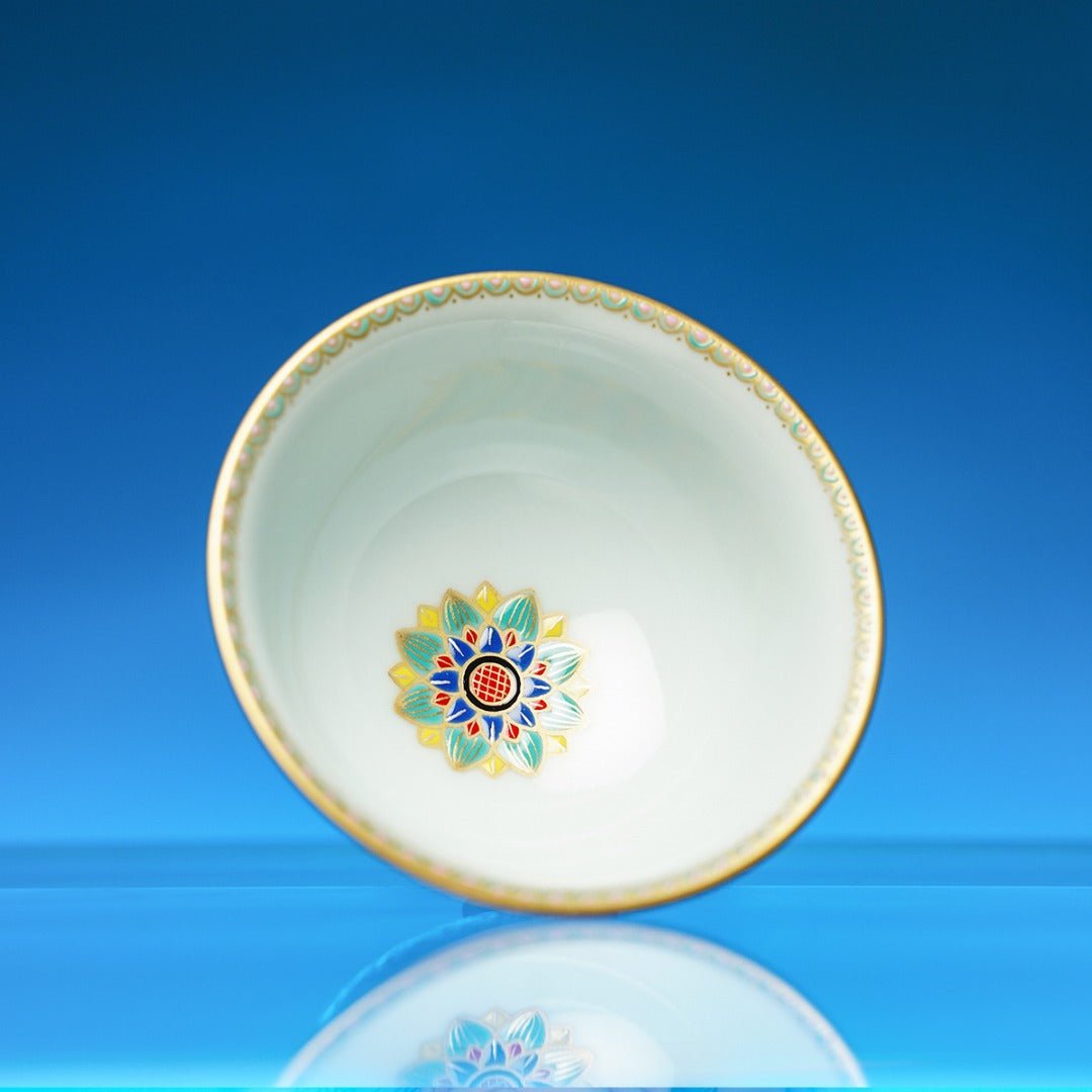 Mei Gui Hua 120cc - Jing De Zhen Porcelain Gaiwan - zycs_China