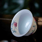 Mei Gui Hua 125cc - Jing De Zhen Porcelain Gaiwan - zycs_China