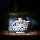 Mei Hua 100cc - Jing De Zhen Porcelain Gaiwan - zycs_China